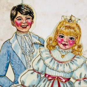 B. Shackman & Co Die Cut Ornaments 1988 Vintage NUTCRACKER